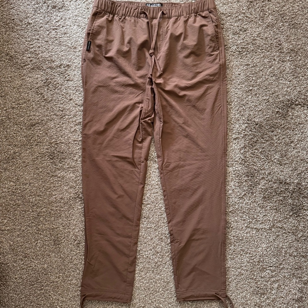 Coalatree Women's Technical Pant, Brown, XL, Worn Once